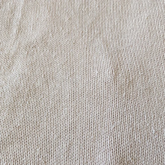 Vintage Crochet Sleeveless Vest Cream Fairy Coastal Cowgirl Festival Boho Sz L - Picture 4 of 11